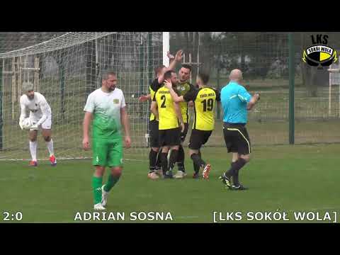 KLASA A: SOKÓŁ WOLA - LKS Gardawice 3:0 [Bramki]