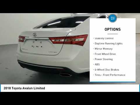 2018 Toyota Avalon W9473P