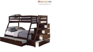 Acme Jason Bunk Bed with Stairs and Storage