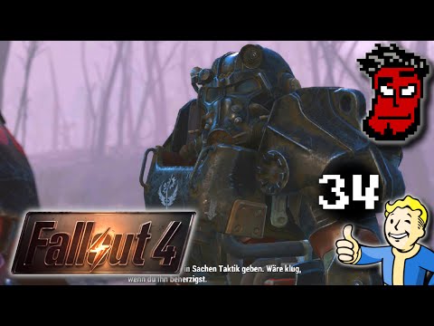 Let's Play Fallout 4 Part 34: Paladin in Power Armor | Fallout 4 Gameplay German Deutsch