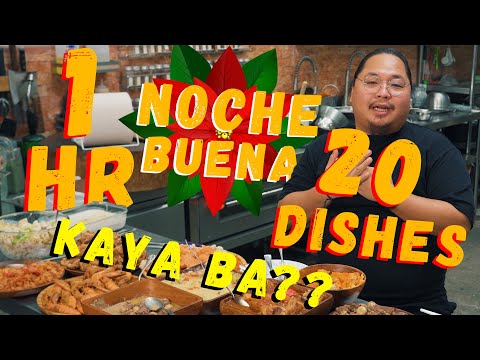 1 HOUR NOCHE BUENA 20 DISHES | Ninong Ry