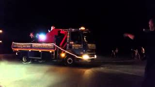 preview picture of video 'Santa on Wheels 2014 Tramore'