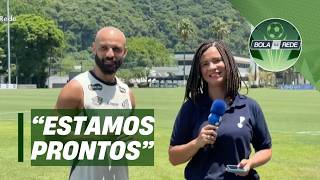 “Estamos prontos!", Thaciano fala sobre fase decisiva do Santos no Paulistão