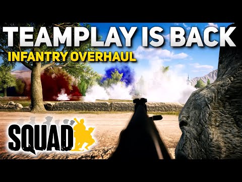 Trying to Keep the Team Alive as a Combat Medic | Squad Infantry Overhaul | Intense Combat
