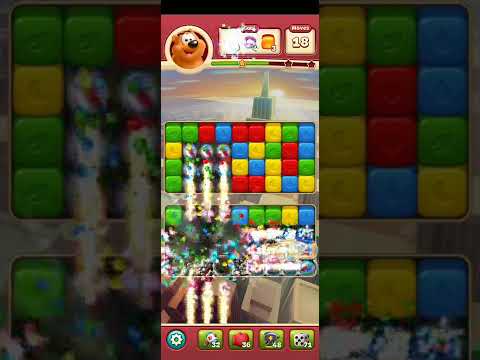 Toon Blast Level 466 No Boosters Series