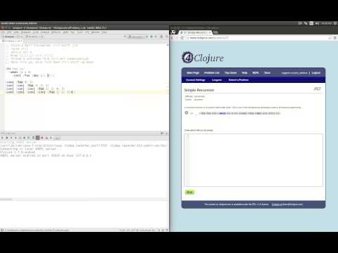 4Clojure Solution to Problem 57
