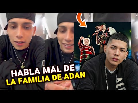 Krack Mx says that Santa Fe Klan speaks ill of Adan Zapata's family