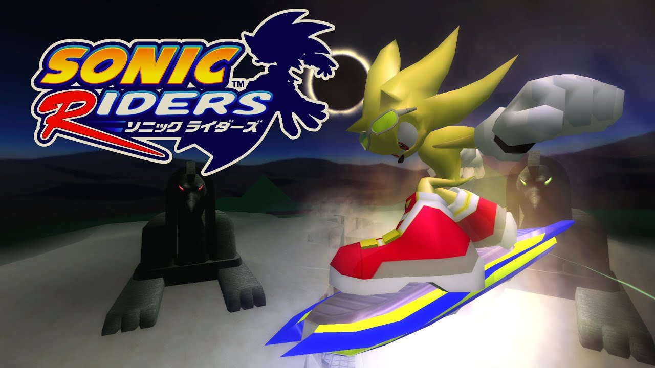 Sonic Riders - Dark Desert - Super Sonic [REAL Full HD, Widescreen] 60 FPS