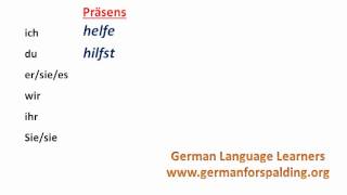 Basic German Verbs Volume II - www.germanforspalding.org