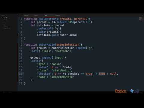Mastering D3.js 5: Updating Data on Click | packtpub.com
