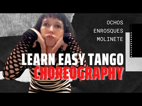 Ultimate Tango Wisdom presents - crazy simple tango choreography workout for Tango Beginners