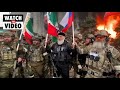 Chechen Forces Celebrate Outside Steel Plant In Mariupol