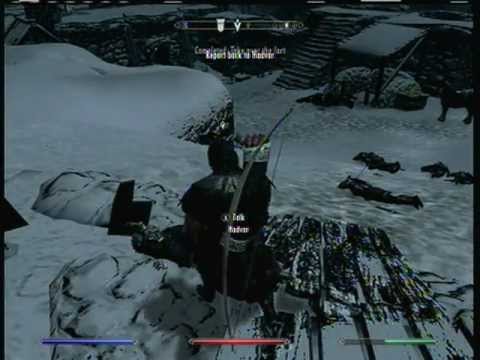 Skyrim: Dark Elf Walkthrough Part 95 *Civil War: Imperial* "Rescue from Fort Kastav - End"