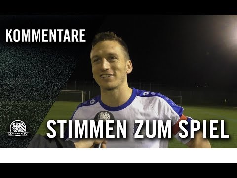 Stimmen zum Spiel | FV Stierstadt – Bornheim/GW Frankfurt (15. Spieltag, Gruppenliga)
