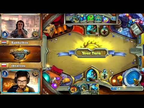 hearthstone deck | hearthstone Championship Europe Summer  ( Babbelbox vs ikealyou Bo5 )