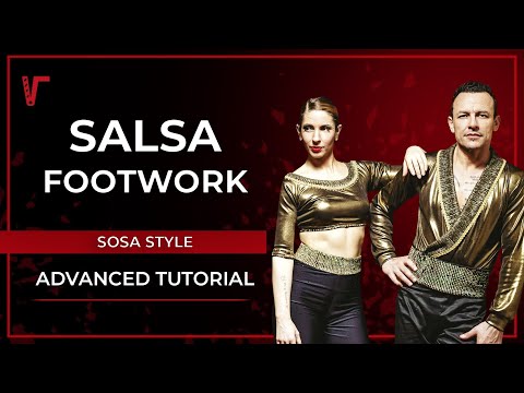 🆙 Salsa Advanced Footwork (Súper Combo 🤯 Sosa Style 🕺🏻) with Fernando Sosa y Tatiana 🎵