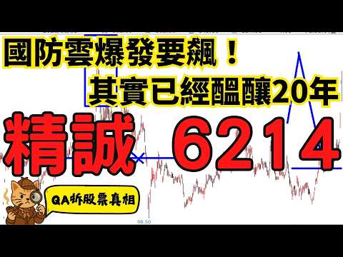 6214精誠要噴第二段了？20年大整理後發動，這種股票一出去很可怕【QA拆股票真相】
