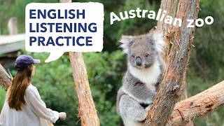 Visit an Australian zoo with me | English Listening Practice Vlog