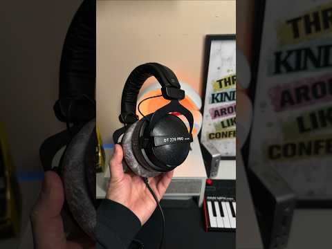 Beyerdynamic DT 770 Pro 250 Ohm Headphones Unboxing #headphones #beyerdynamic