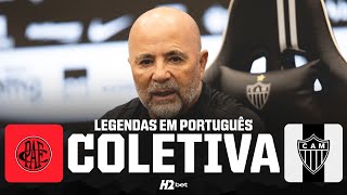 SAMPAOLI em PORTUGUÊS | COLETIVA PÓS POUSO ALEGRE 1x3 GALO