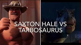 Saxton Hale vs Jurassic Franchise.