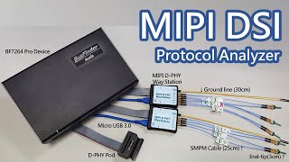 MIPI DSI Protocol Analysis & Image Restoration — BF7264 Pro