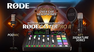 RODE Caster Pro II and NT1 Signature Series The Best Studio Setup