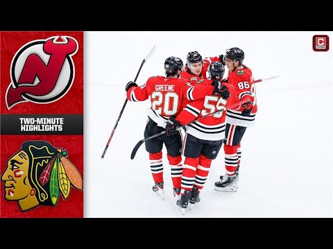 New Jersey Devils vs. Chicago Blackhawks (11/12/25) | Game Highlights | CHSN Blackhawks