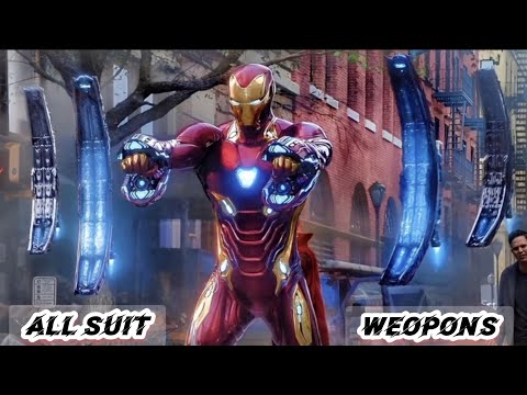 All Iron Man Suits, Evolution: Mark 1-85 || Weapons || Capabilities || Upgrades || Full HD 🔥