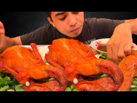 ASMR | MUKBANG | PEKING ROASTED DUCK RECIPE AND SPECAIL DIPPING SAUCE