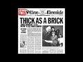 Jethro Tull Thick As A Brick Full Album 1972