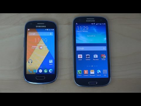 Samsung Galaxy S3 Mini Android 5.0.2 Lollipop vs. Samsung Galaxy S3 Neo 4.4.2 KitKat - Opening Apps