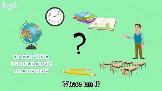 Where Am I? 1: I See Blue Letters - Little fox