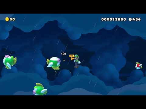 Bouboum Sea by Pi/Rem 🍄 Super Mario Maker 2 #ait 😶 No Commentary