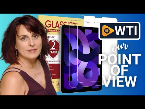 OMOTON Screen Protector for iPad Air - WTI product video review