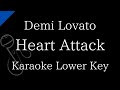 【Karaoke Instrumental】Heart Attack / Demi Lovato【Lower Key】