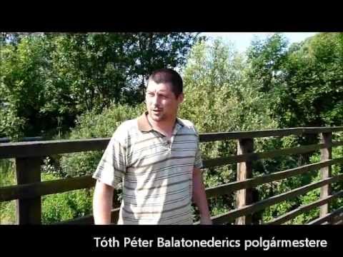 Felújított kerékpárhíd Balatonedericsen