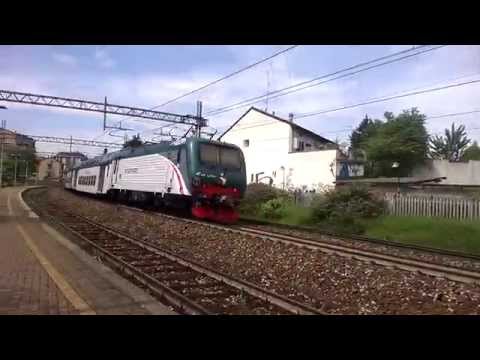 E464 079+6 2 piani Trenord - Monza Sobborghi - 09/05/2015