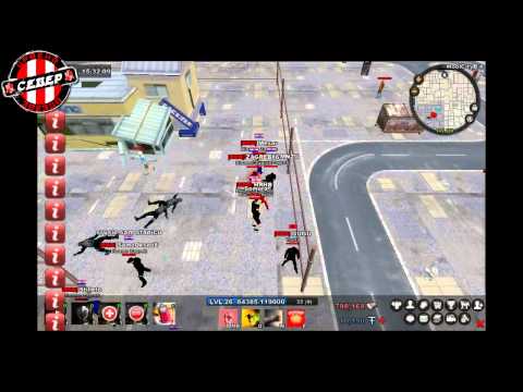 Big fight near the police station between CEBEP, BBB and EDP (HooligansGame)