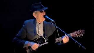 Leonard Cohen, Suzanne &amp; Night Comes On, Helsinki 02-09-2012
