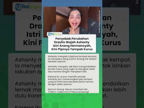 Terkuak Penyebab Perubahan Drastis Wajah Ashanty Istri Anang Hermansyah, Kini Pipinya Tampak Kurus