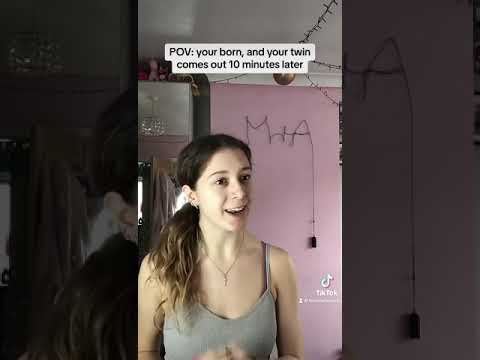 POV: your born and your twin comes out 10 minutes later// twin sisters