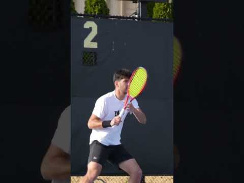 Product of Venice 🇮🇹⚡️ Filippo Moroni #wakeforest #collegetennis