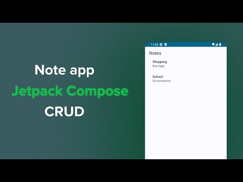 Build a Clean Architecture Note App with MVVM, CRUD & Jetpack Compose
