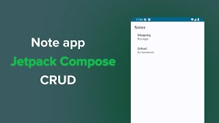 Build a Clean Architecture Note App with MVVM, CRUD & Jetpack Compose