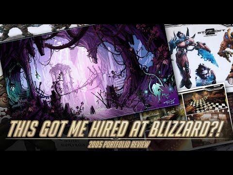 This got me hired at Blizzard!? Reacting to my old portfolio.
