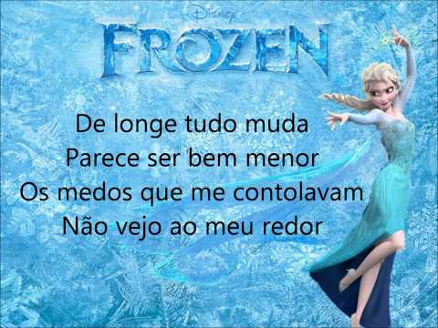 Frozen elsa livre estou letra