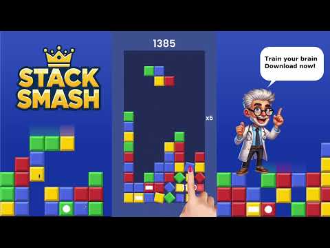 Stack Smash! - Match Puzzle video thumbnail