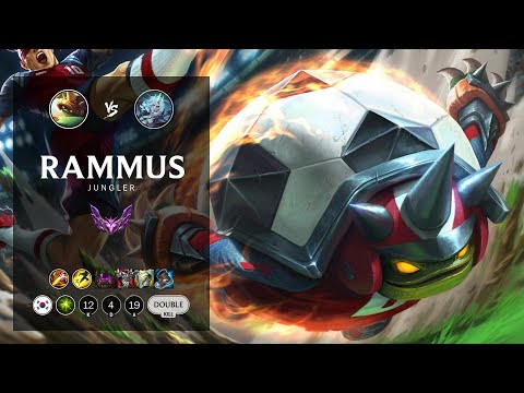 Rammus Jungle vs Viego - KR Master Patch 12.6