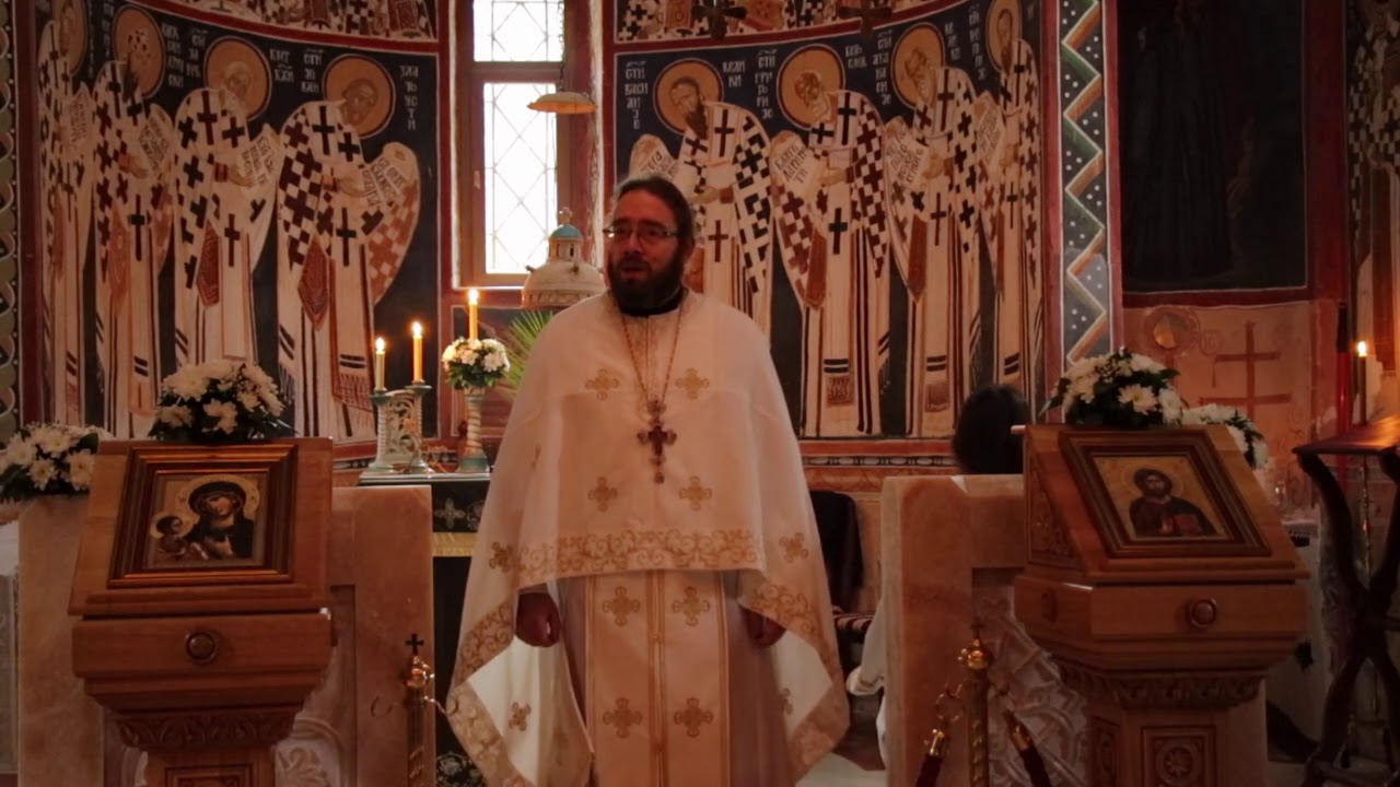 Беседа игумана Димитрија на Ваведење 2020. године